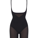 Open-Bust Mid-Thigh Bodysuit