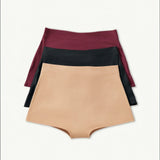 BlissWear High Rise Boyshort 3-Pack