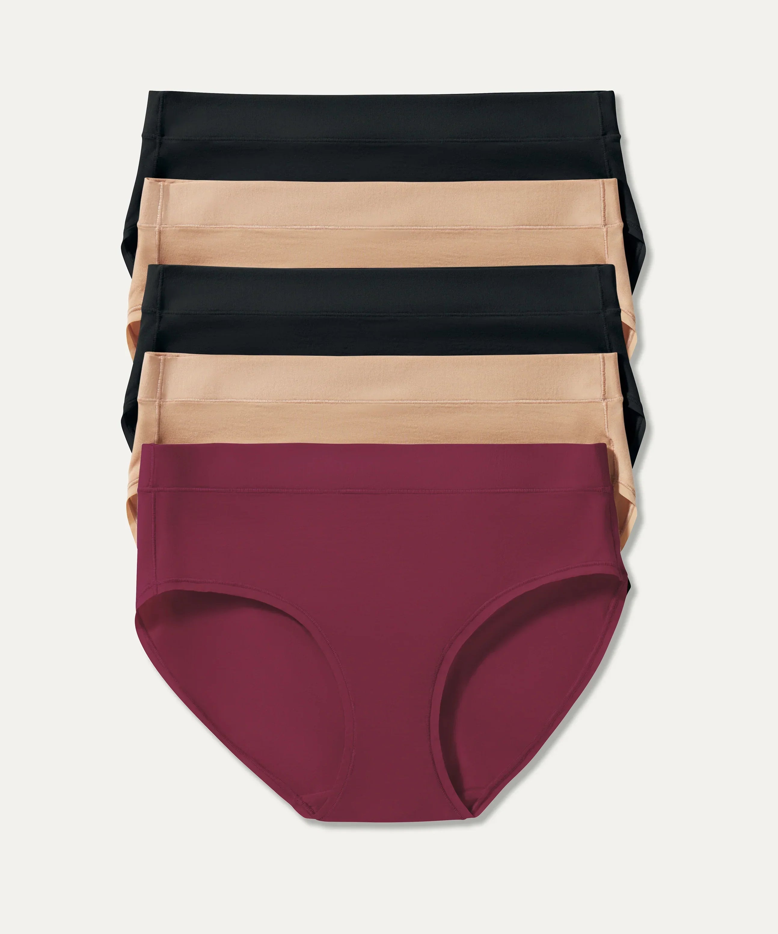 BlissWear Mid-Rise Brief 5-Pack