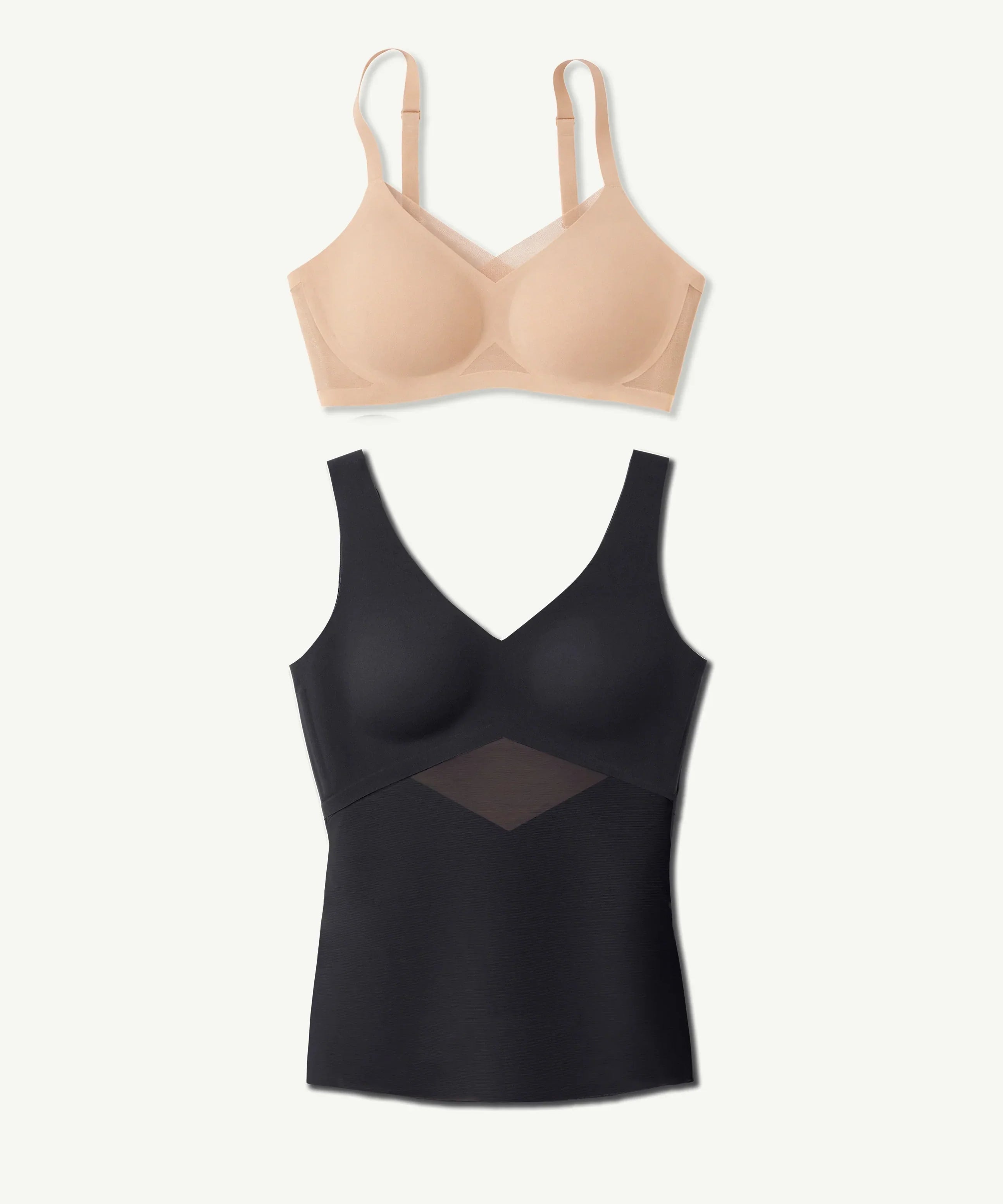 CrossOver Bra + LiftWear Tank Bundle